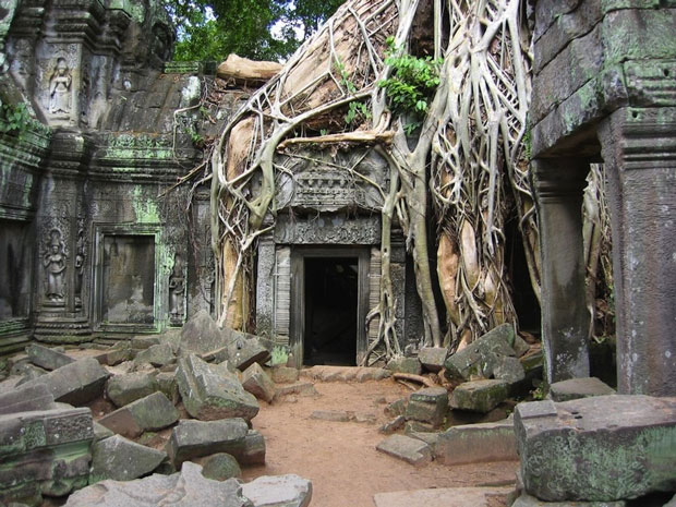 Angkor Wat in Cambogia - i posti abbandonati più belli del mondo 