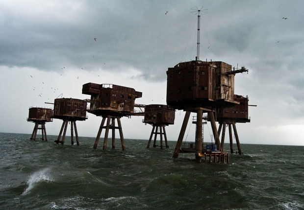 I forti del mare Maunsell in Inghilterra - i posti abbandonati più belli del mondo